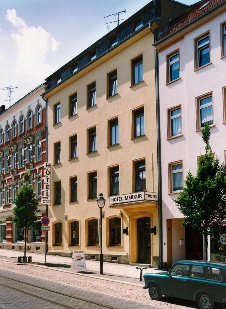 Hotel Merkur Garni Zwickau Esterno foto